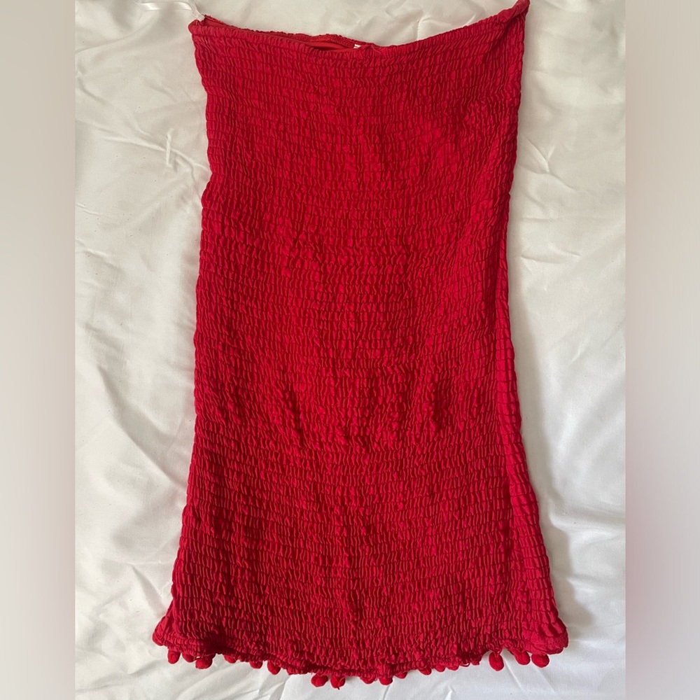 Scrunchy tube dress